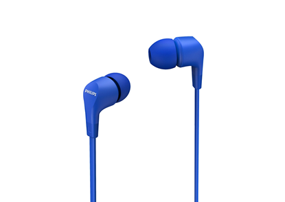 Picture of Philips TAE1105BL/00 headphones/headset Wired In-ear Music Blue
