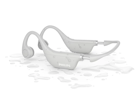 Picture of Philips TAK4607GY/00 headphones/headset Wireless Ear-hook Music Bluetooth Grey