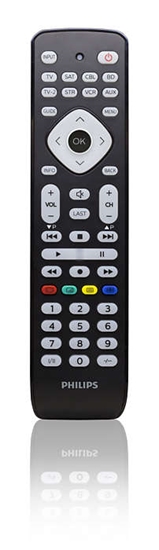 Picture of Philips Perfect replacement SRP2018/10 remote control IR Wireless DVD/Blu-ray, DVR, SAT, TV, VCR Press buttons