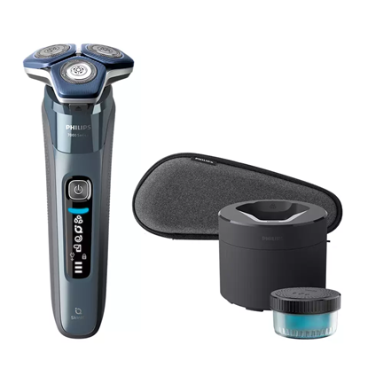 Attēls no Philips SHAVER Series 7000 S7882/55 Wet and dry electric shaver, cleaning pod & pouch