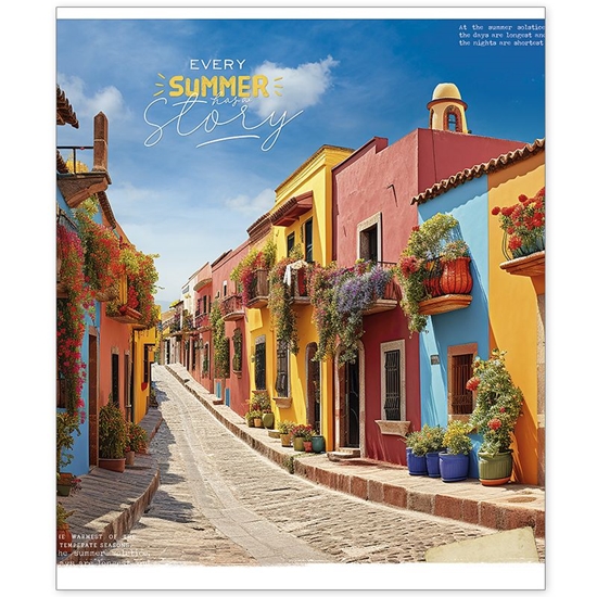 Picture of Pierakstu klade, 60lpp., rūtiņu, UV parklājums, Shkolyaryk, B5, 60 gsm