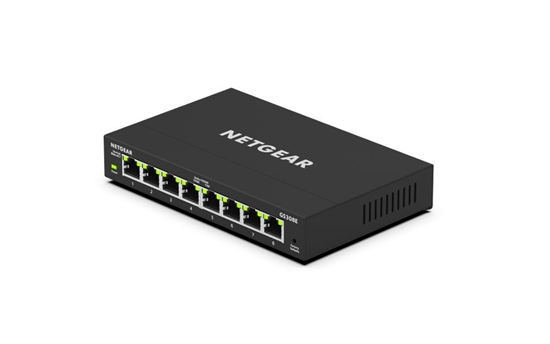 Picture of Netgear GS308E Vadīts L2/L3 Gigabit Ethernet (10/100/1000) Melns