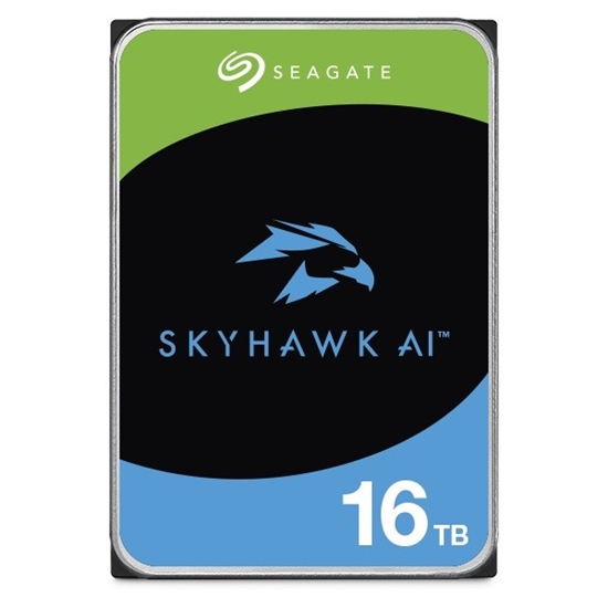 Picture of HDD|SEAGATE|SkyHawk|16TB|SATA 3.0|512 MB|7200 rpm|3,5"|ST16000VE004