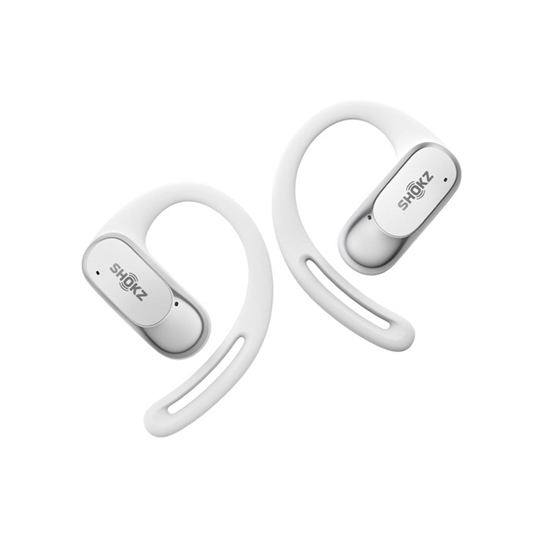 Picture of SHOKZ OpenFit Air, weiss Headset Wireless Ear-hook Calls/Music/Sport/Everyday Bluetooth White
