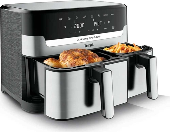 Picture of Aerogrils Tefal Dual Easy Fry & Grill EY905D