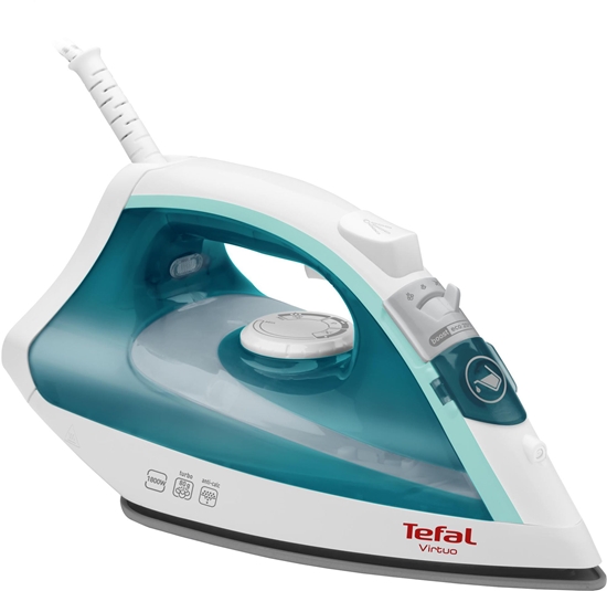 Picture of Tefal Virtuo FV1710 iron Steam iron 1800 W Green, White