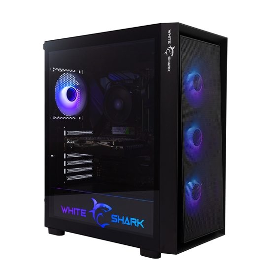Изображение White Shark GCC-2401 Warhead-3 Black 4 Fans 12cm RGB