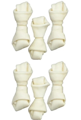 Picture of ZOLUX Knotted white bone - chew for dog - 54g