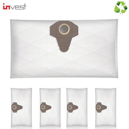 Attēls no Invest Eco Synthetic Vacuum Cleaner bags De Longhi Pental Compra Domoscout / Knaufland (5pcs.)
