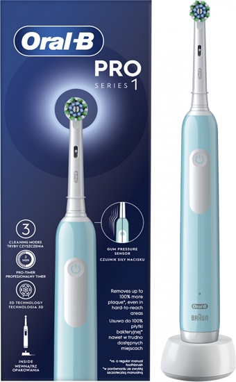 Picture of Braun Oral-B Cross Action Electric Toothbrush / Blue