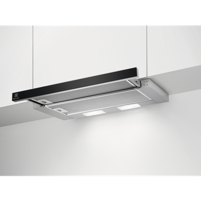 Picture of Electrolux izvelkams tvaika nosūcējs, 60 cm, C, pelēks