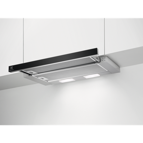 Picture of Electrolux izvelkams tvaika nosūcējs, 60 cm, C, pelēks