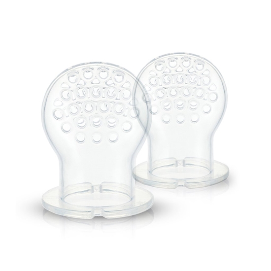 Picture of Kidsme Food Feeder patentēts silikona uzgalis, L izmērs (2 gab.), no 6 mēn.