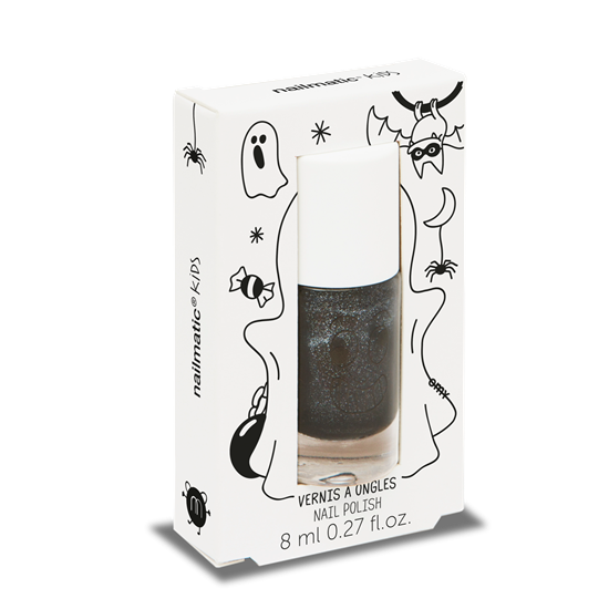 Picture of Nailmatic Kids bērnu nagu laka uz ūdens bāzes, 8ml, CASPER- melna
