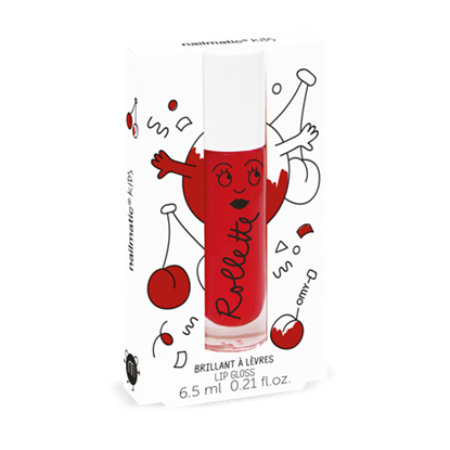 Picture of Nailmatic Kids Dabīgs un mitrinošs bērnu lūpu spīdums ar vitamīniem un augļu garšu, Cherry, 6,5 ml