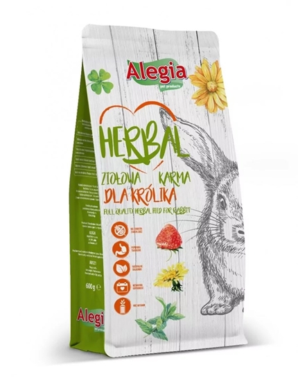 Изображение ALEGIA Herbal dry rabbit food - 600g