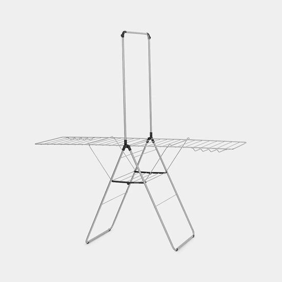 Изображение BRABANTIA HangOn veļas žāvētājs + pakaramais, 25m, Metallic Grey