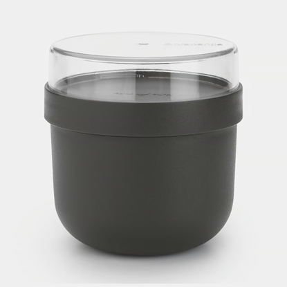 Attēls no BRABANTIA Make & Take brokastu trauks, 0.5L, dark grey