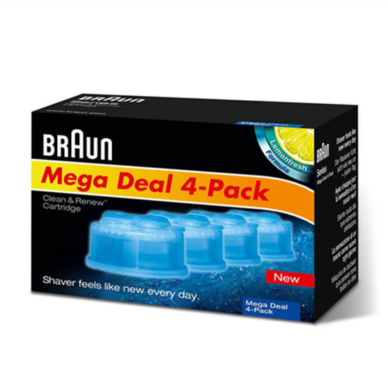Picture of Braun  Refills 4 Pack  Clean and Renew CCR4 3+1