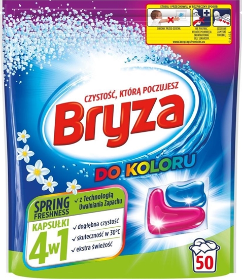 Picture of Bryza Spring Freshness 4w1 kapsuki do prania koloru 50szt