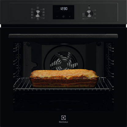 Изображение Electrolux cepeškrāsns, iebūv., 72L, melna