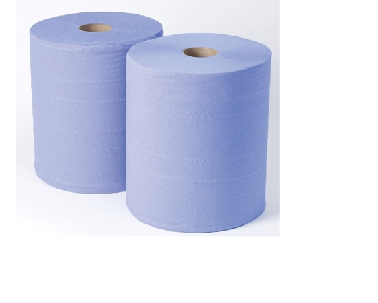 Picture of Industriālais papīrs, neutral, 2 slāņi, 360mx36cm, D27cm, zils, 2gab