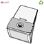 Изображение Invest Eco Paper Vacuum Cleaner bags AEG Automatic Fi / Comfort 1100 Electronic (5pcs.)