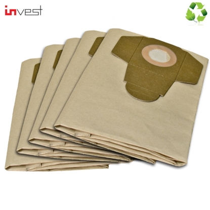 Picture of Invest Eco Paper Vacuum Cleaner bags De Longhi Pental Compra Domoscout / Knaufland (5pcs.)