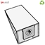 Picture of Invest Eco Paper Vacuum Cleaner bags PROFI ENGINE DEPARTMENT10 (5pcs.)