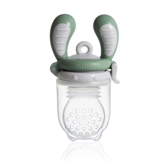 Picture of Kidsme Food Feeder bērna ēdināšanas ierīce cietiem produktiem (liels), Grey, no 6 mēn.