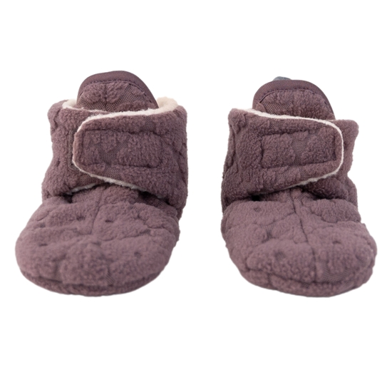 Picture of Lodger Slipper Folklore Fleece čībiņas, Mauve, 12-18m