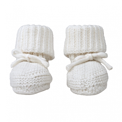 Picture of Lodger Slipper Knit čībiņas, Cloud Dancer, 0-6m