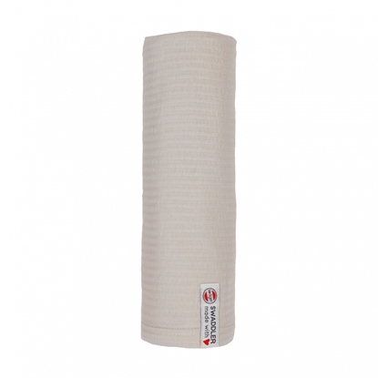 Attēls no Lodger Swaddler Seersucker kokvilnas autiņš, 120x120 cm, Steel