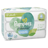 Изображение Pampers mitrās salvetes Harmonie PF Aqua Baby 144 gab.