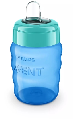 Picture of Philips Avent Easy Sip mācību krūzīte,  9M+, 260ml, silikona snīpis, zila