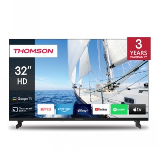 Изображение TV Set|THOMSON|32"|Smart/HD|1366x768|Wireless LAN|Bluetooth|Google TV|Black|32HG2S14
