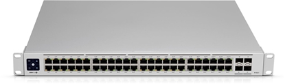 Picture of Ubiquiti UniFi USW-PRO-48 network switch Managed L2/L3 Gigabit Ethernet (10/100/1000) 1U Silver