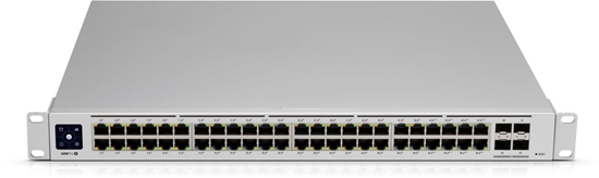Picture of Ubiquiti UniFi USW-PRO-48 network switch Managed L2/L3 Gigabit Ethernet (10/100/1000) 1U Silver