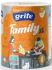 Picture of Virtuves dvielis Grite Family  XL,1 rullis, 2 slāņu, 250 loksnes, 45m
