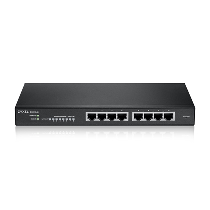 Изображение Zyxel GS1915-8 Managed L2 Gigabit Ethernet (10/100/1000) Black
