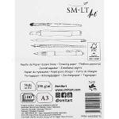 Изображение Zīmešanas papīrs A3 190g/m2 100 loksnes