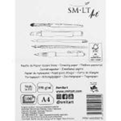 Изображение Zīmēšanas papīrs A4 190g/m2 100 loksnes