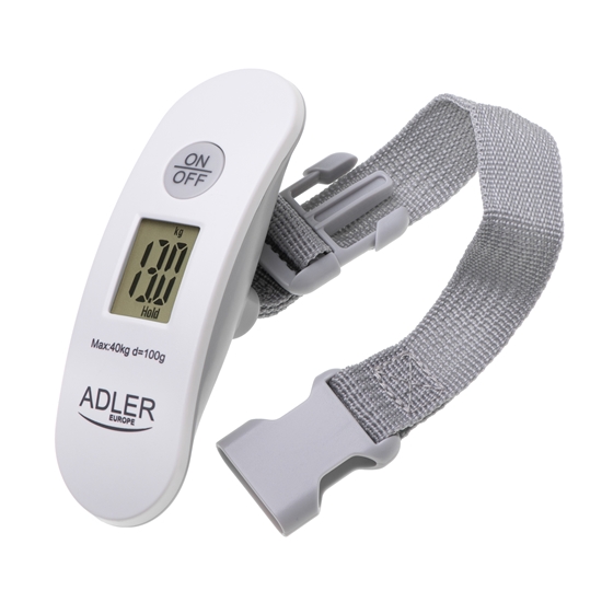 Picture of Adler | Travel Luggage Scale | AD 8189 | Auto power off | Maximum weight (capacity) 40 kg | Low Battery Indicator; Overload Indicator; Measurement Range: From 300g to 40kg