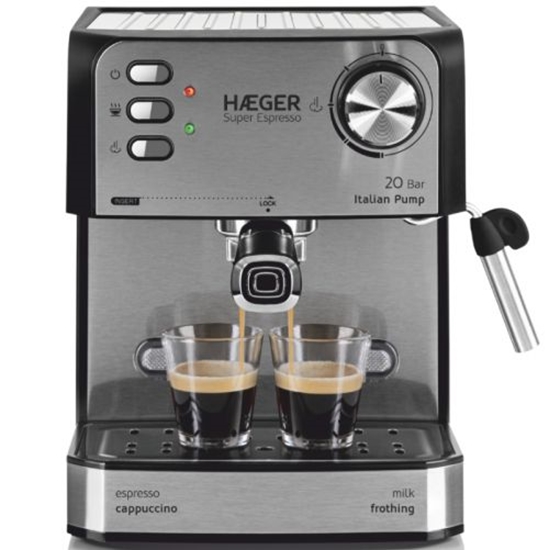 Picture of Haeger CM-85B.011A Super Espresso* Espresso Machine 1.6L 850W 20bar