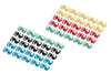 Изображение Digitus Color clips for Patch cable -Mixed (20 pcs. in each Red, Green, Blue, Yellow, Black)