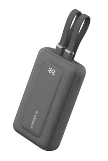 Picture of PowerBank 10k mAh 30W kable C/Lightning 1USB-C 1USB-A