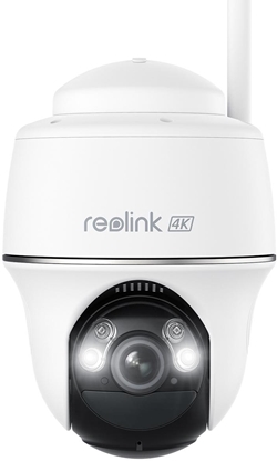 Picture of Reolink Argus Series B440 Smart 4K 8MP Pan & Tilt Camera with Spotlights, White |