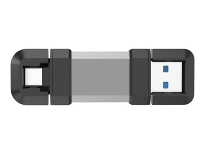 Picture of Pendrive C51 64GB USB-A USB-C 120 MB/s Srebrny 
