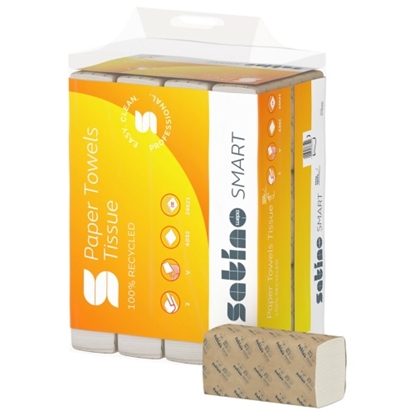 Picture of Wepa V-Fold Paper Hand Towel LPMB2336V - 80%, 2 l, 336 sheets V, 24 x 21, 12 pcs