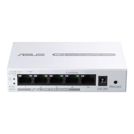 Picture of Przełącznik Smart EBP15 5xGE (4xPoE+ 60W) 